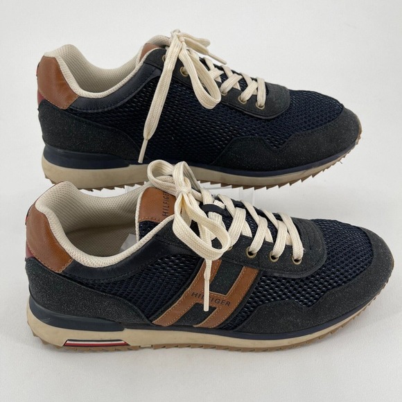 Tommy Hilfiger MENS Navy Blue Lace Up TMVALEN2-M Shoes Sneakers SIZE 10 - Picture 9 of 16